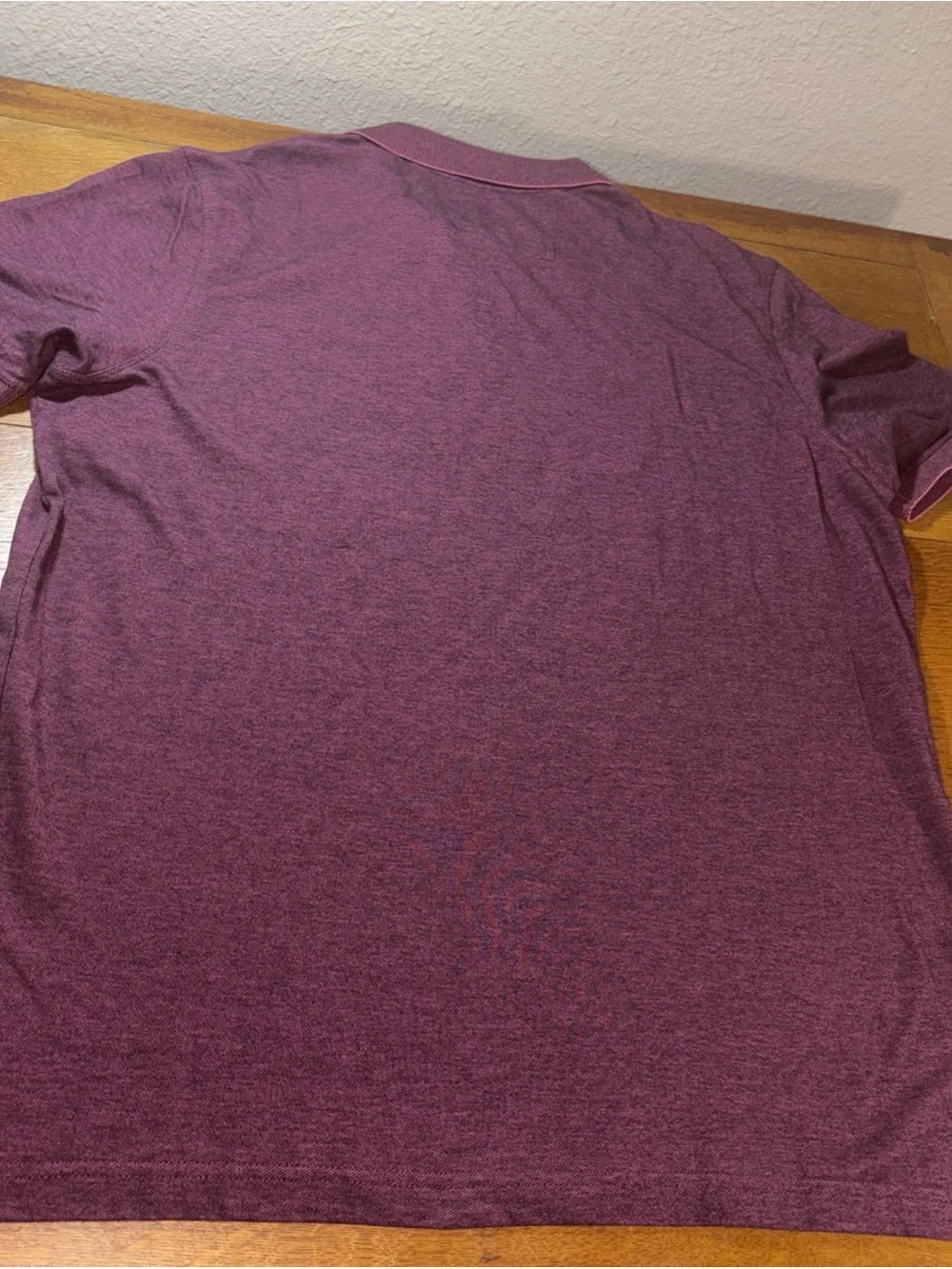 Banana Republic Men's Polo - Maroon Heather